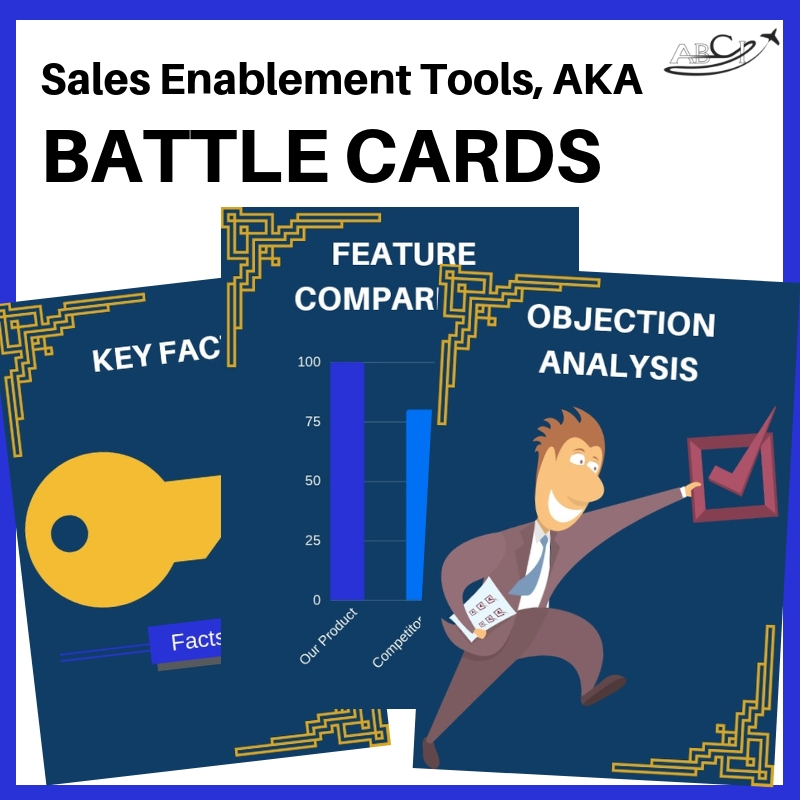 Sales Enablement Tools AKA BattleCards! Aviation Sales Training