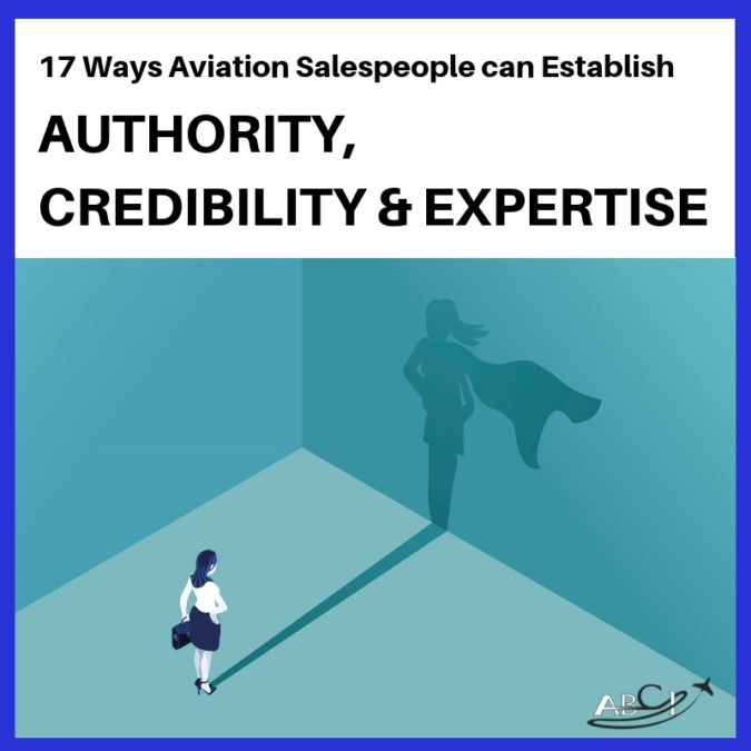 17 Key Credibility Markers for Aviation Salespeople