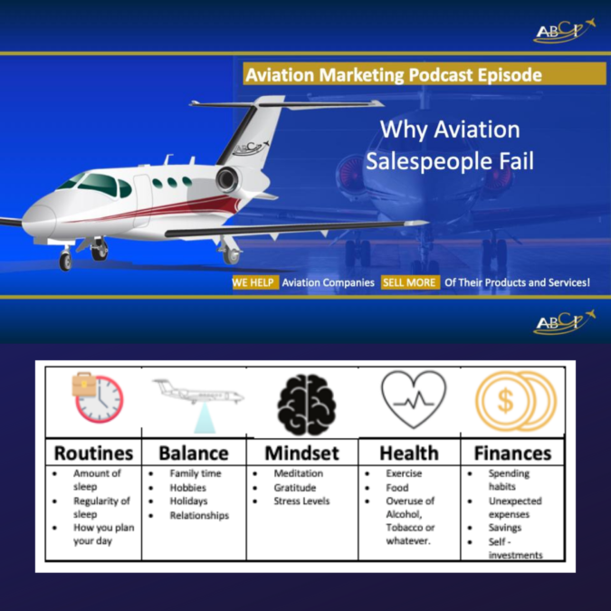 Why Aviation Salespeople Fail and How to Avoid It!