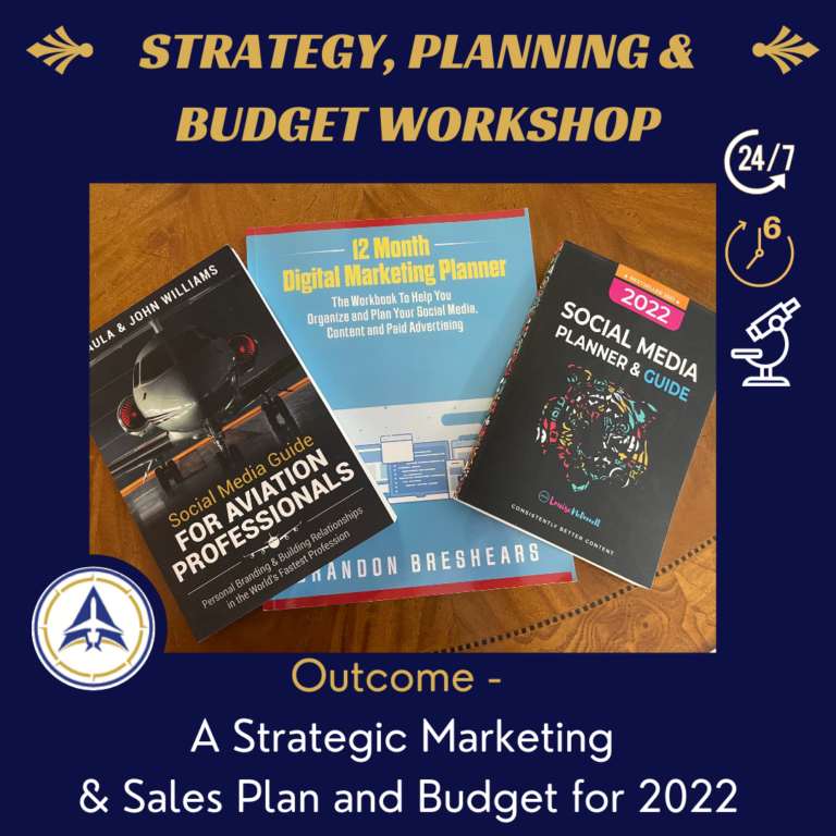 Aviation Marketing Strategy, Planning & Budget Workshop