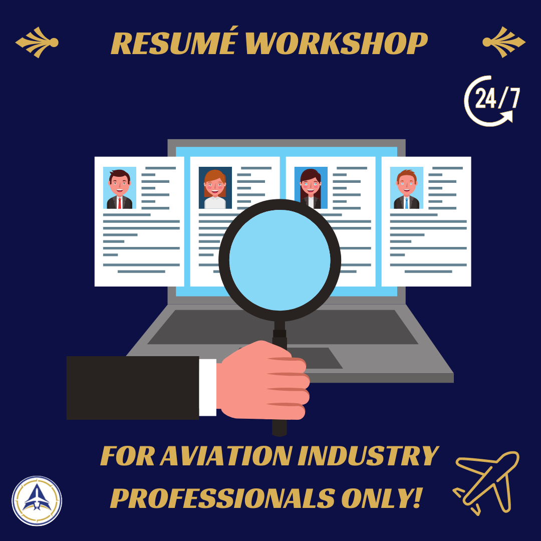 Aviation Professional Resume Workshop - Aviation Sales Training